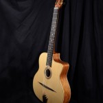 Manouche guitar “oval sound hole” (petite bouche) Mod.  2014