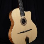 Manouche guitar “oval sound hole” (petite bouche) Mod.  2014